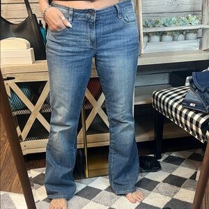 Calvin Klein Light Blue Denim Boot Cut Jeans